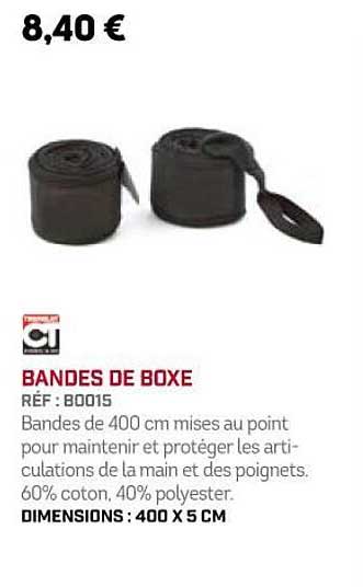 bandes de boxe ct