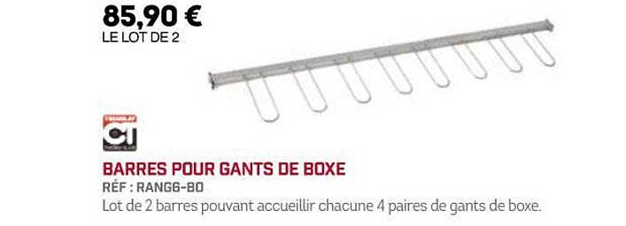 Barres Pour Gants De Boxe