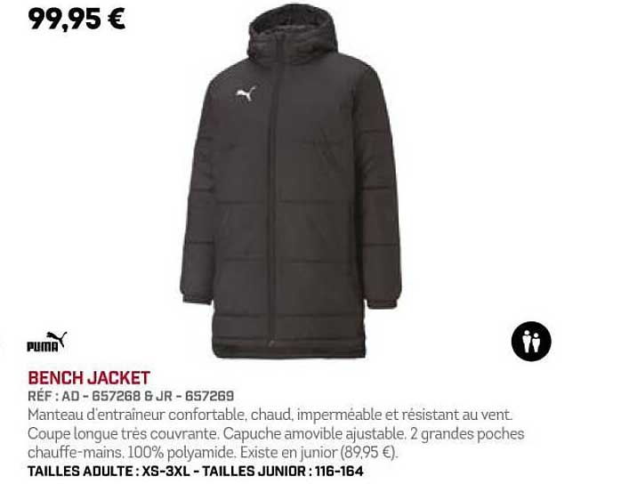 bench jacket puma