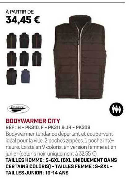 bodywarmer city