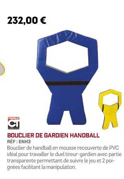bouclier de gardien handball ct