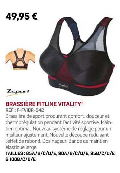 brassière fitline vitality zsport