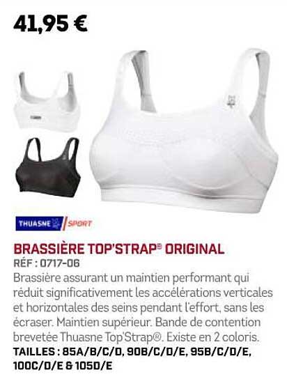 brassière top'strap original thuasne