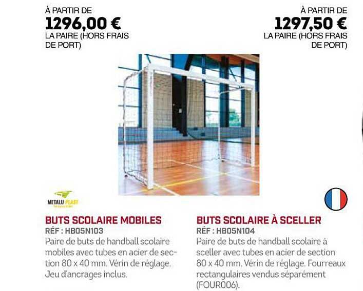 buts scolaire mobiles, buts scolaire à sceller