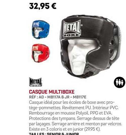 Casque Multiboxe Metal
