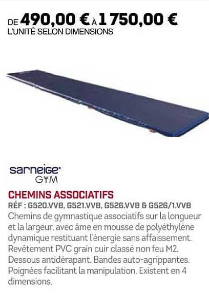 chemins associatifs sarneige gym