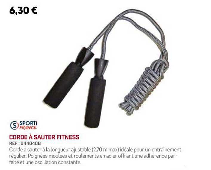corde à sauter fitness sporti france