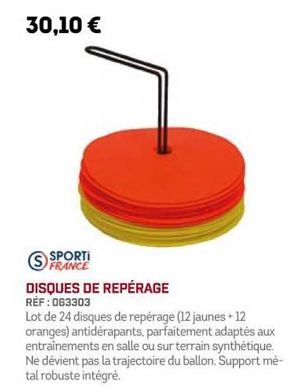 disques de repérage sporti france