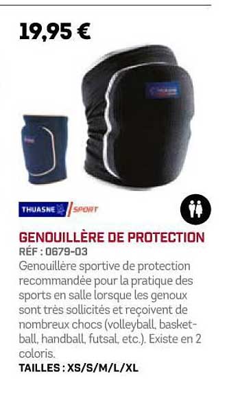genouillère de protection thuasme