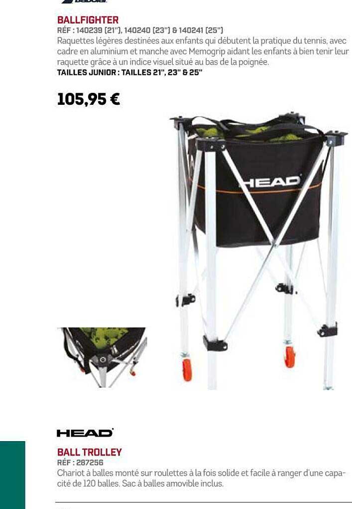 Head Ball Trolley