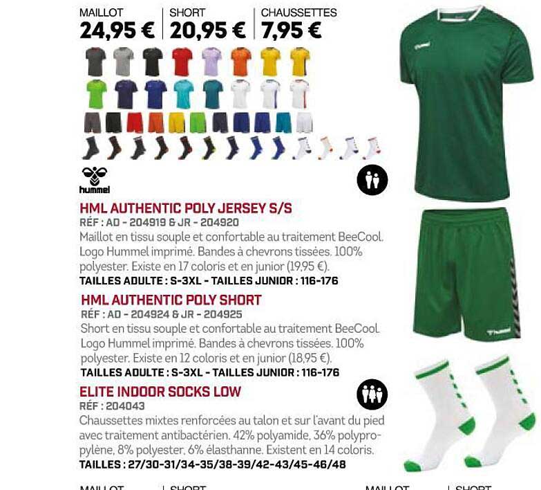 hml authentic poly jersey s-s, hml authentic poly short, elite indoor socks low