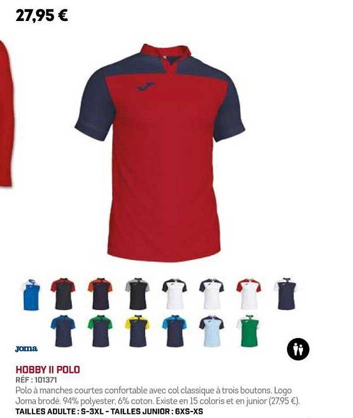 joma hobby ii polo