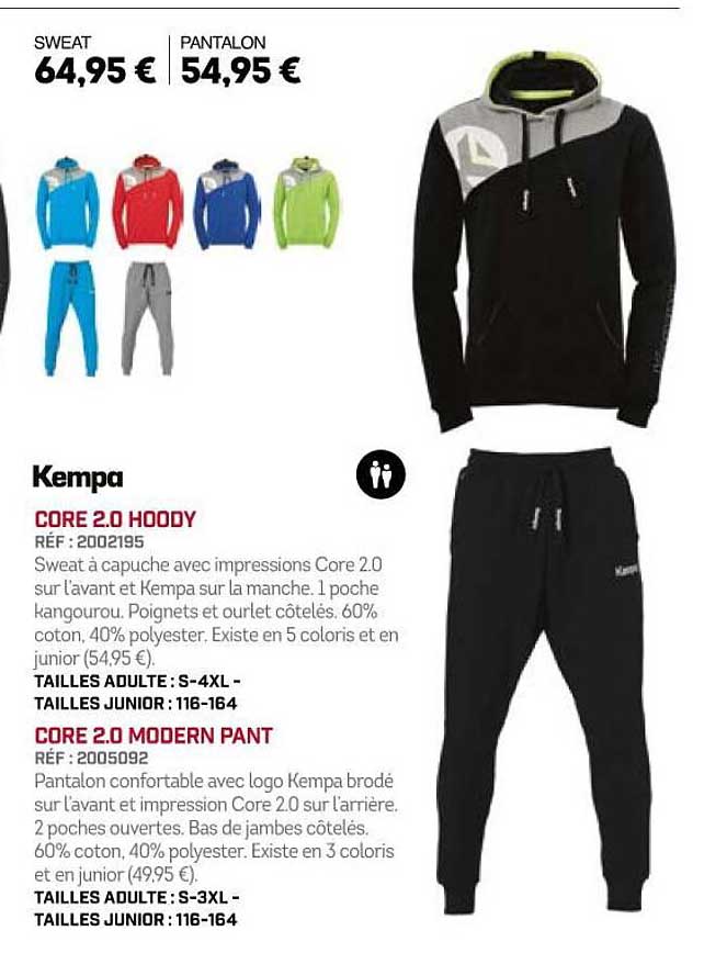 kempa core 2.0 hoody core 2.0 modern pant