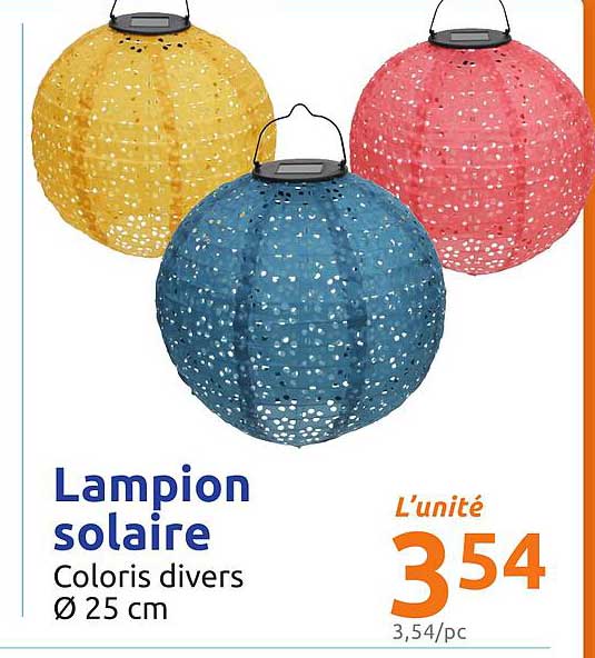 Lampion Solaire
