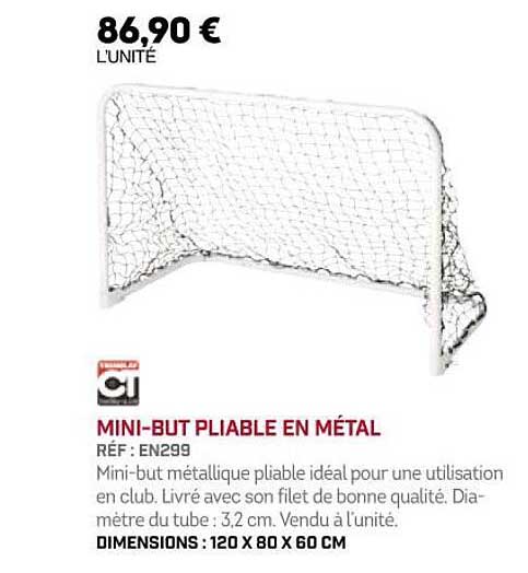 mini-but pliable en métal