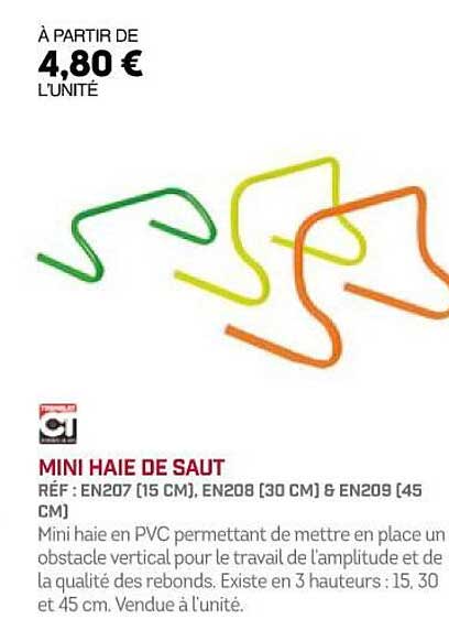 Mini Haie De Saut