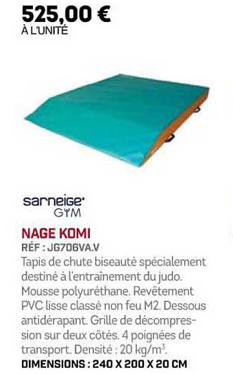 nage komi sarneige gym