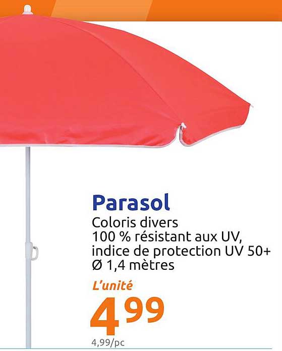 Parasol Coloris Divers