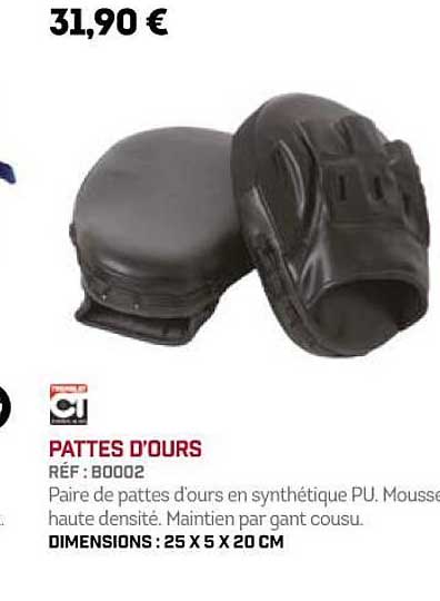 pattes d'ours ct