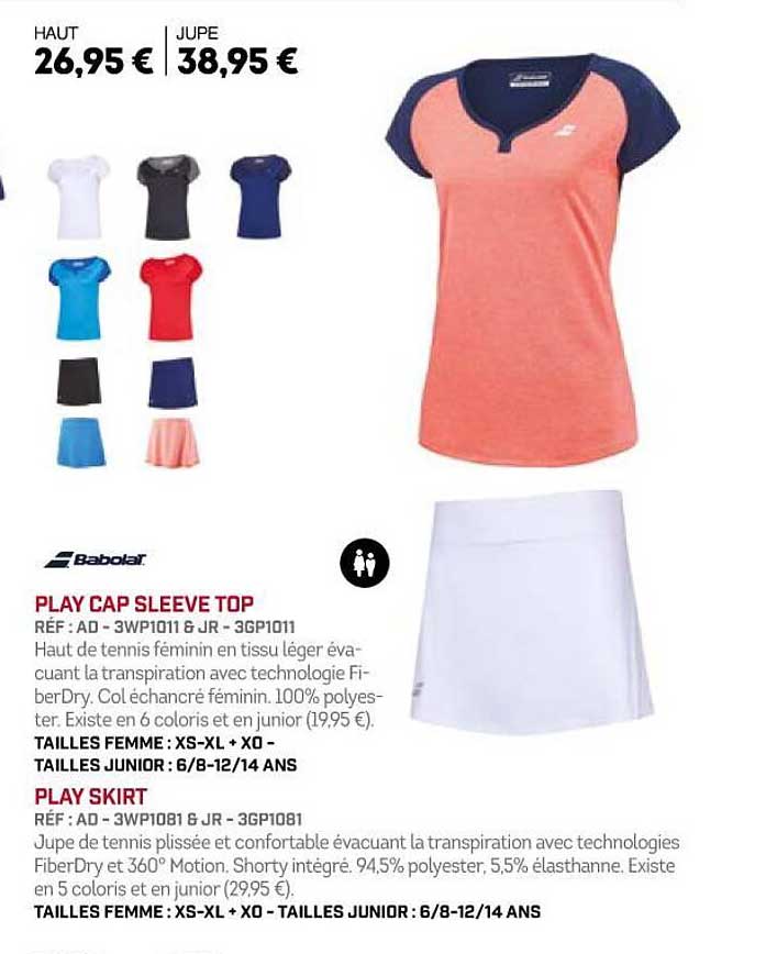 play cap sleeve top, play skirt  babolai