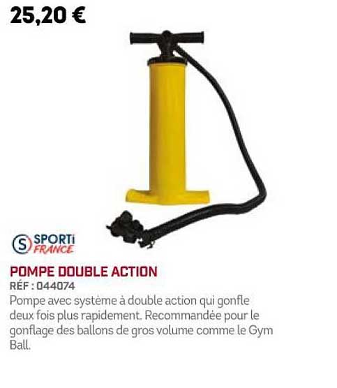 pompe double action sporti france
