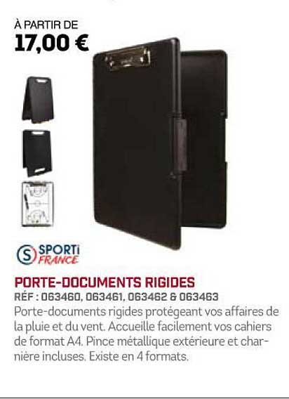 porte-documents rigides sporti france