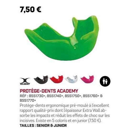 protège-dents academy