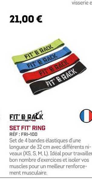 set fit' ring fit' & rack