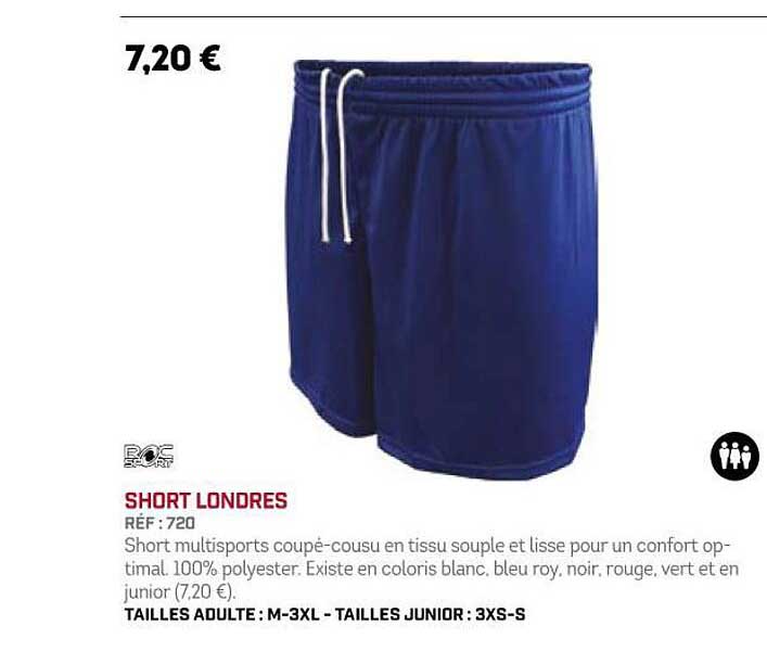 short londres roc sport