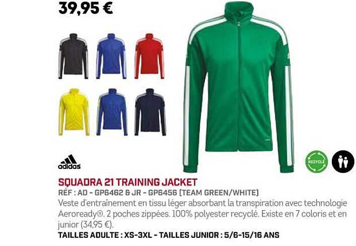 squadra 21 training jacket adidas