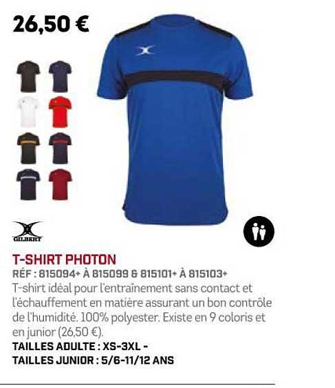 T-shirt Photon Gilbert