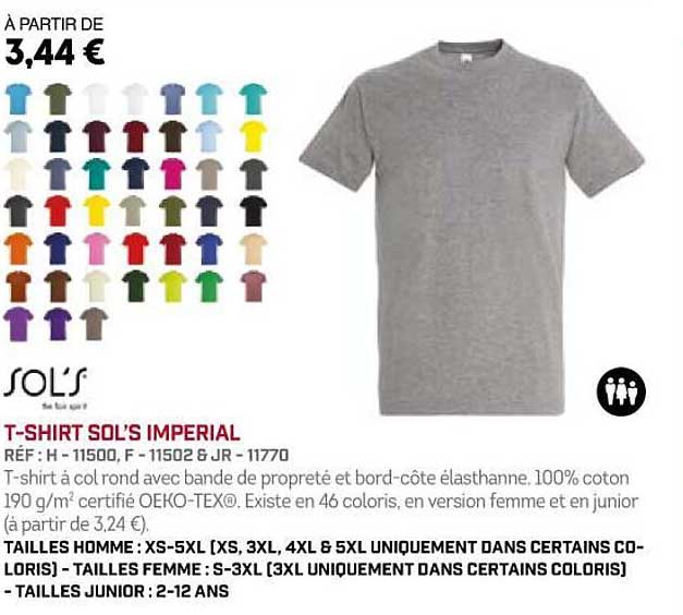 t-shirt sol's imperial sol's