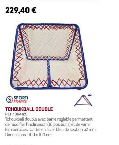 tchoukball double sporti france