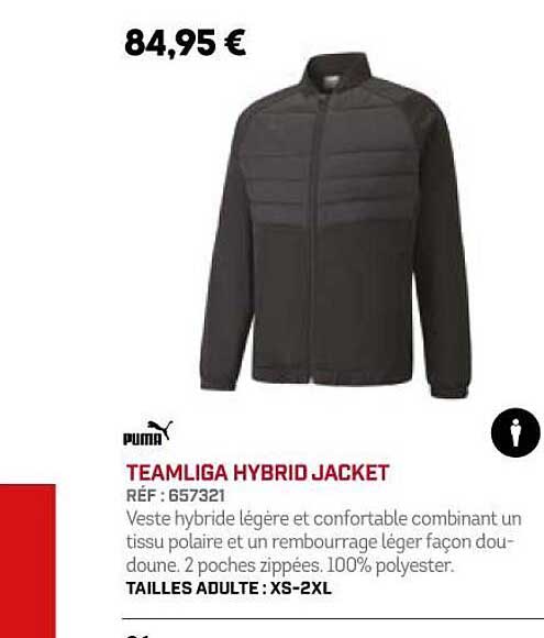 treamliga hybrid jacket puma