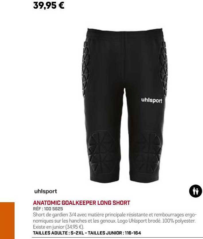 uhlsport anatomic goalkeeper long short