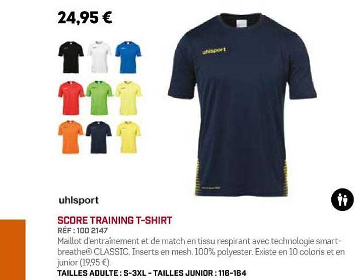 uhlsport score training t-shirt