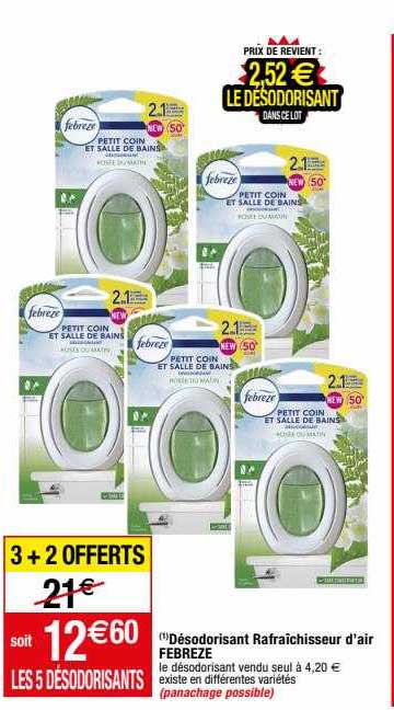 Désodorisant Rafraîchisseur D'air Febrèze