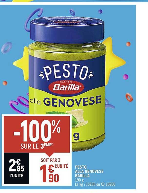 pesto alla Genovese barilla