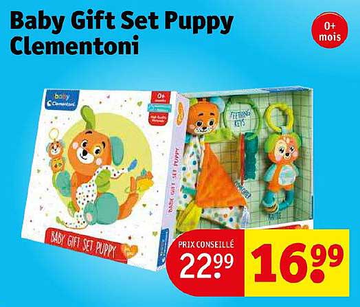 Baby Gift Set Puppy Clementoni