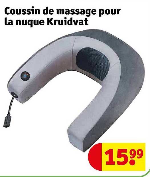 coussin de massage pour la nuque kruidvat
