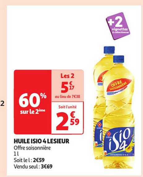 huile isio 4 lesieur