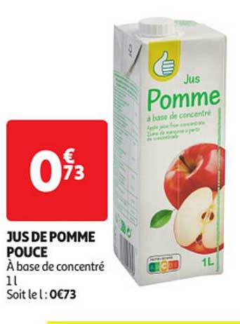 Jus De Pomme Pouce