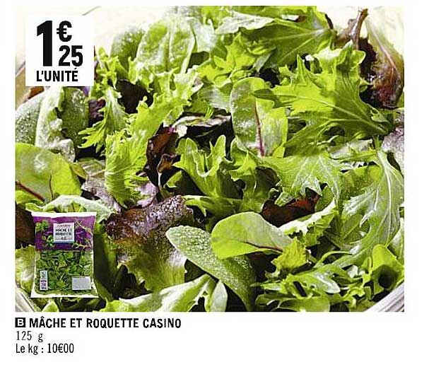 Mâche Et Roquette Casino
