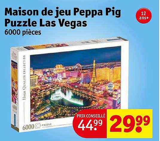 maison de jeu peppa pig puzzle las vegas