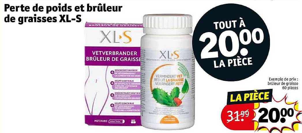 perte de poids et brûleur de graisses xl-s