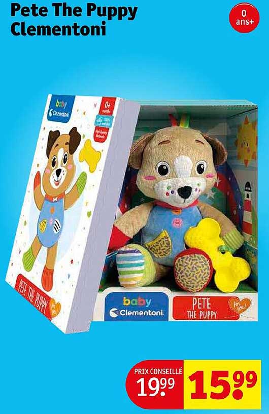 pete the puppy clementoni