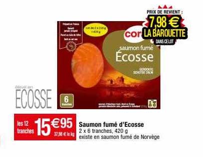 saumon fumé d'écosse cora