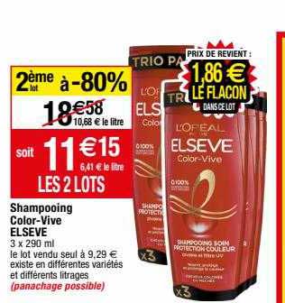 shampooing color-vive elsève