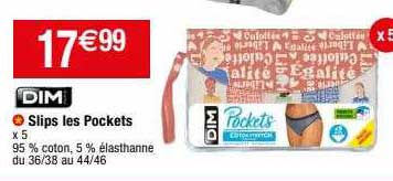 Slips Les Pockets Dim
