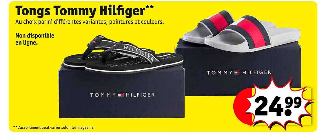 tongs tommy hilfiger